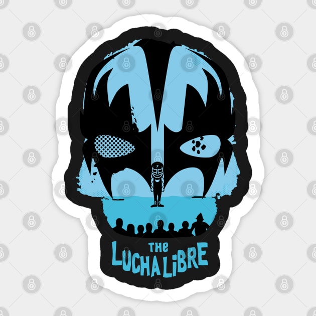 LUCHA58#23 Sticker by RK58